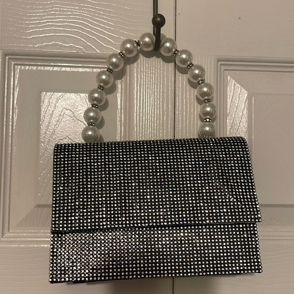 Rhinestone evening bag